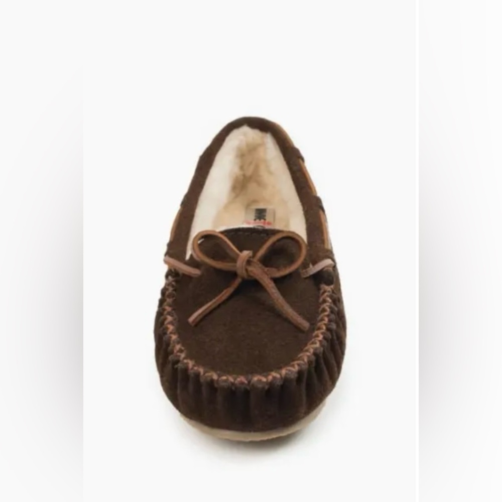 Minnetonka Chocolate “Cally” Moccasins - 6